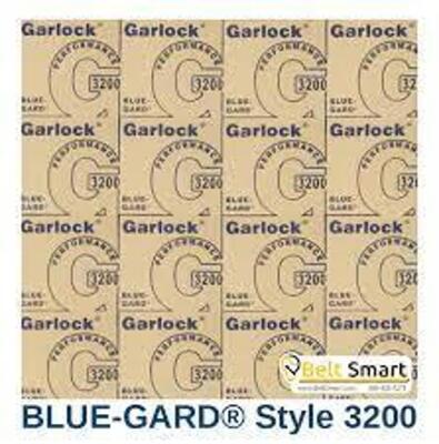 DESCRIPTION: (1) SHEET OF BLUE-GARD GASKETS BRAND/MODEL: GARLOCK RETAIL$: $374.00 EA SIZE: 1/8" THICK QTY: 1