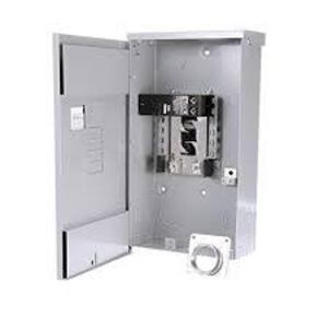 DESCRIPTION: (1) OUTDOOR NEMA TYPE 3R MAIN BREAKER BRAND/MODEL: SIEMENS #W0404MB1200CT RETAIL$: $495.95 EA SIZE: 4 CIRCUITS QTY: 1