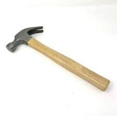 DESCRIPTION: (6) CLAW HAMMERS BRAND/MODEL: CONTENDER INFORMATION: GENUINE HICKORY RETAIL$: $28.95 EA QTY: 6