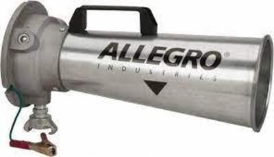 DESCRIPTION: (1) METAL VENTURI BLOWER BRAND/MODEL: ALLEGRO #9518-03S RETAIL$: $234.13 EA SIZE: 1/2 in NPT, 7 1/3 in Base Dia QTY: 1