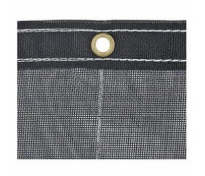 DESCRIPTION (1) BUYERS COATED POLYESTER MESH TARP BRAND/MODEL 3009455 ADDITIONAL INFORMATION BLACK/DOUBLE STITCHED/WEB REINFORECED/RETAILS AT $137.99