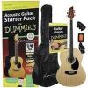 DESCRIPTION: (1) ACUSTIIC GUITAR STARTER PACK FOR DUJMMIES BRAND/MODEL: KONA LEARN RETAIL$: $133.95 EA QTY: 1