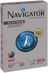 DESCRIPTION: (1) BOX OF (5) REAMS MULTIPURPOSE PAPERBRAND/MODEL: NAVIGATOR PLATINUMRETAIL$: $153.73 EAQTY: 1