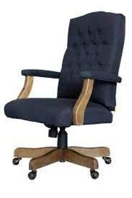 DESCRIPTION: (1) EXECUTIVE CHAIR BRAND/MODEL: BOSS #B905DW-NV RETAIL$: $248.99 EA QTY: 1