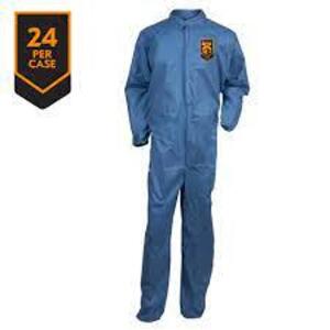 DESCRIPTION: (1) CARE OF (24) COVERALLS BRAND/MODEL: KLEENGUARD #58504 01 INFORMATION: BLUE RETAIL$: $137.05 EA SIZE: XL QTY: 1