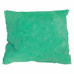 DESCRIPTION: (1) CASE OF (32) ABSORBENT PILLOW BRAND/MODEL: CONDOR #436M82 INFORMATION: GREEN RETAIL$: $6.00 A PILLOW SIZE: 9 in x 9 in, 15.4 gal/pk/0