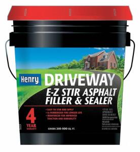 DESCRIPTION (1) ASPHALT SEALER BRAND/MODEL HENRY #40P318 ADDITIONAL INFORMATION RETAILS FOR $45.86 EA SIZE 5 GALLON THIS LOT IS ONE MONEY QTY 1