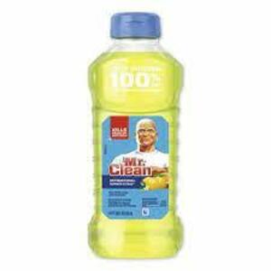 DESCRIPTION: (4) MULTI SURFACE CLEANER BRAND/MODEL: MR CLEAN ANTIBACTERIAL INFORMATION: LEMON RETAIL$: $5.00 EA SIZE: 28 FL OZ QTY: 4