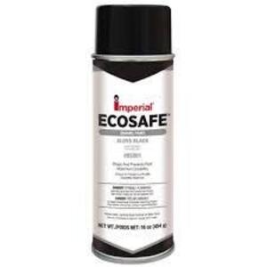 DESCRIPTION: (6) ENAMEL SPRAY PAINT BRAND/MODEL: IMPERIAL ECOSAFE #85001 INFORMATION: GLOSS BLACK RETAIL$: $18.58 EA SIZE: 16 OZ QTY: 6