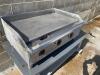 APW 36" COUNTER TOP FLAT GRILL. NATURAL GAS - 3