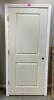 80" HOLLOW CORE 2-PANEL SQ. TOP INTERIOR DOOR WITH FRAME