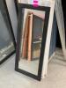 35" THICK-FRAMED RECTANGULAR WALL MIRROR - 2