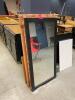 35" THICK-FRAMED RECTANGULAR WALL MIRROR - 2