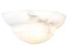 FAUX ALABASTER SHADE WALL SCONCE