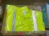 (24) - SAFETY JACKET: HI-VIS PARKA: BREATHABLE WATERPROOF HOODED: 2-TONE LIME - 2