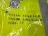 (24) - SAFETY JACKET: HI-VIS PARKA: BREATHABLE WATERPROOF HOODED: 2-TONE LIME - 3