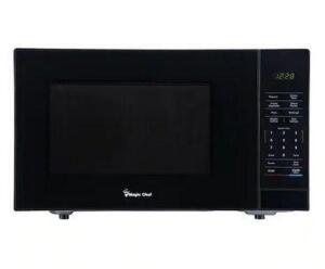 1.1 CU. FT. COUNTERTOP MICROWAVE IN BLACK WITH GRAY CAVITY