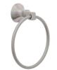 MANDARA TOWEL RING IN BRUSHED NICKEL