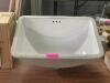 14.5" X 21" CERAMIC DROP IN SINK - 2