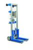 DESCRIPTION: (1) MANUAL FORK-OVER STACKER BRAND/MODEL: GENIE/35566 INFORMATION: SILVER & BLUE/LOAD CAPACITY: 400 LBS RETAIL$: 1,749.70 SIZE: 34-3/4 TO