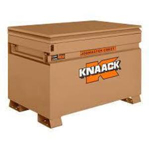 DESCRIPTION: (1) JOBSITE BOX BRAND/MODEL: KNAACK #13R528 INFORMATION: BROWN RETAIL$: $1132.29 EA SIZE: 48 IN OVERALL WD, 30 IN OVERALL DP, 34 1/4 IN O