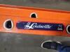 DESCRIPTION: (1) EXTENSION LADDER BRAND/MODEL: LOUISVILLE #1CMV9 INFORMATION: ORANGE RETAIL$: $553.61 EA SIZE: 28' QTY: 1 - 2