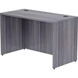 DESCRIPTION: (1) LAMINATE DESKING DESK SHELL BRAND/MODEL: LORELL #LLR69549 INFORMATION: WEATHERED CHARCOAL RETAIL$: $327.00 EA SIZE: 48" x 24"29.5" QT