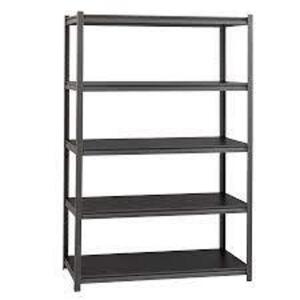 DESCRIPTION: (1) RIVET SHELF RACK, SHELVING UNIT BRAND/MODEL: LORELL #59702 INFORMATION: GRAY RETAIL$: $203.12 EA SIZE: 3200 LB CAPACITY QTY: 1