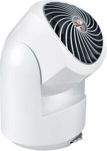 VORNADO FLIPPI V10 COMPACT OSCILLATING AIR CIRCULATOR FAN, ICE WHITE `