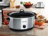 CROCK-POT OVAL MANUAL SLOW COOKER, 8 QUART, STAINLESS STEEL