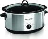 CROCK-POT OVAL MANUAL SLOW COOKER, 8 QUART, STAINLESS STEEL - 5