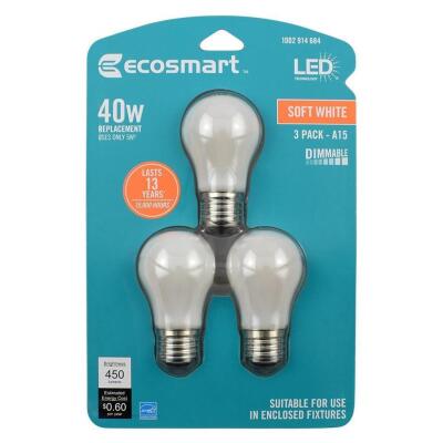 ECOSMART 40-WATT LIGHT BULB