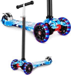 HIKOLE SCOOTER FOR KIDS, 3 WHEEL KICK SCOOTER