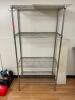 36" X 18" FOUR TIER WIRE SHELF