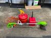 TRIMMER AND GASOLINE SET - 2