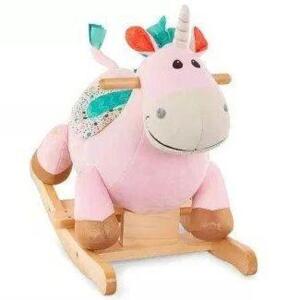 B. TOYS WOODEN UNICORN ROCKER - CLEO