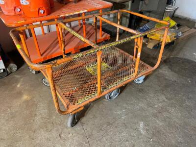 DESCRIPTION: NATIONAL CART & CO 60" HEAVY DUTY MATERIAL CART SIZE 60" LOCATION: PAINT ROOM QTY: 1