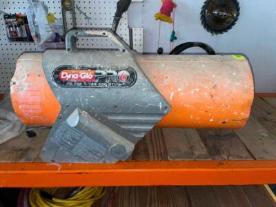 DESCRIPTION: DYBA-GLO PRO 125,000 BTU ELECTRIC TORPEDO HEATER LOCATION: WAREHOUSE QTY: 1