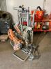 DESCRIPTION: RIDGID .10" DUAL BEVEL SLIDING COMPOUND MITER SAW BRAND / MODEL: RIDGID MS255SR ADDITIONAL INFORMATION W/ PORTABLE STAND LOCATION: PAINT - 2