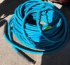 DESCRIPTION: (2) 3/8" HEAVY DUTY BLUE AIR HOSES 50' LOCATION: SECOND WAREHOUSE THIS LOT IS: SOLD BY THE PIECE QTY: 2