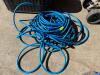 DESCRIPTION: (2) 3/8" HEAVY DUTY BLUE AIR HOSES 50' LOCATION: SECOND WAREHOUSE THIS LOT IS: SOLD BY THE PIECE QTY: 2