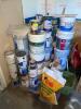 DESCRIPTION: (1) LOT OF ASSORTED PAINTS AND PRIMERS LOCATION: WASH ROOM THIS LOT IS: ONE MONEY QTY: 1