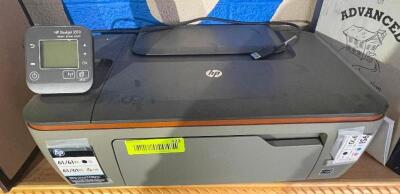 DESCRIPTION: HP DESKJET 3510 ALL IN ONE PRINTER ADDITIONAL INFORMATION W/ ASSORTED OFFICE SUPPLIES LOCATION: OFFICE QTY: 1