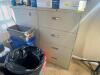 DESCRIPTION: (2) METAL LATERAL FILE CABINETS LOCATION: OFFICE THIS LOT IS: ONE MONEY QTY: 1