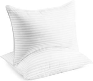 BECKHAM HOTEL COLLECTION BED PILLOWS FOR SLEEPING - QUEEN SIZE, SET OF 2