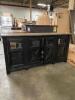SIGNATURE DESIGN BY ASHLEY TYLER CREEK BLACK/GRAY 74" EXTRA LARGE TV STAND - 3