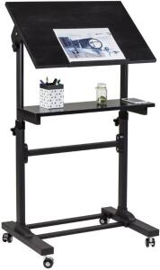 MOUNT IT HEAVY DUTY MOBILE STAND UP DESK