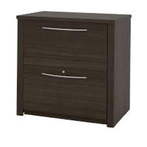 DESCRIPTION: (1) EMBASSY LATERAL FILE CABINET BRAND/MODEL: BESTAR #60630-3179 INFORMATION: DARK CHOCOLATE RETAIL$: $322.99 EA SIZE: 30" QTY: 1