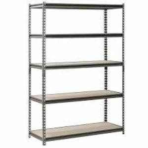 DESCRIPTION: (1) BULK STORAGE RACK BRAND/MODEL: SANDUSKY #489K24, UR481872PB5P-SV RETAIL$: $200.00 EA SIZE: 48X18X72 QTY: 1