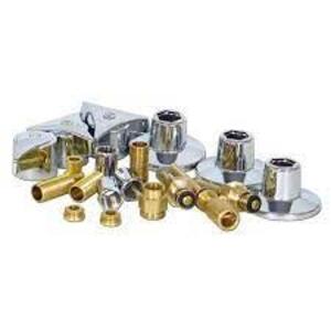 DESCRIPTION: (1) BATH/SHOWER REBUILD KIT BRAND/MODEL: UNION BRASS #RBK0326 INFORMATION: BRASS AND CHROME RETAIL$: $51.00 EA QTY: 1